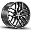 Cerchi in lega BBS CC-R 8.5x19 Satin Graphite Diamondcut