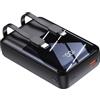 SSY POWER Caricabatterie Portatile per Telefono con Cavi Integrati Power Bank da 20000mAh Ricarica Rapida da 22,5W Display LED Batteria USB C Ultracompatta Compatibile con iPhone 16 15141312 (Nero, 20000mAh)