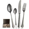 Pintinox Settecento Servizio Posate In Acciaio Inox - Set 24 Pz