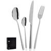 Abert Infinito Servizio Posate In Acciaio Inox - Set 24 Pz