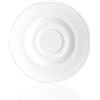 Bormioli Rocco Colour Palette Piattino Tazza Rotondo in Vetro Opale - Set 6 Pezzi