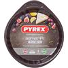 Pyrex Asimetria Stampo Crostata Rotonda Antiaderente