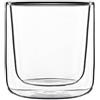 Bormioli Luigi 11 cl - Thermic Glass Cylingrical Bicchierino Caffé in Vetro Borosilicato - Set 2 Pezzi
