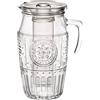 Bormioli Rocco 1,8 Litri - Romantic Caraffa in Vetro Con Tappo e Portaghiaccio