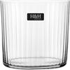 H&H 40 cl - Gary Bicchiere Acqua in Vetro - Set 6 Pezzi