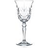RCR Cristalleria Italiana 27 cl - Melodia Calice Acqua in Vetro - Set 6 Pezzi