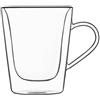 Bormioli Luigi 22 cl - Thermic Glass Tazzina Caffé in Vetro Borosilicato - Set 2 Pezzi
