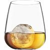 Bormioli Luigi 45 cl - Talismano Bicchiere Whisky DOF in Vetro - Set 4 Pezzi