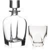 RCR Cristalleria Italiana Diamante Set Whisky in Vetro - Set 7 Pezzi