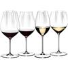 Riedel Performance Calice Degustazione in Vetro - Set 4 Pezzi