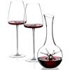 Zieher 54 cl - Star Set Calici e Decanter in Vetro Borosilicato - Set 3 Pezzi
