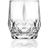 RCR Cristalleria Italiana 35 cl - Alkemist Bicchiere Whisky in Vetro - Set 6 Pezzi