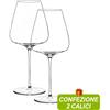 Italesse 71 cl - T-Made 70 Calice Vino Rosso in Vetro - Set 2 Pezzi
