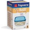 Bormioli Rocco 10x10 cm - Frigoverre Classic Contenitore Per Alimenti Quadrato - Set 3 Pz