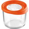 Bormioli Rocco 12 cm - Frigoverre Fun Contenitore Per Alimenti Rotondo In Vetro