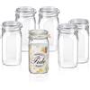 Bormioli Rocco 150 cl - Fido Vasetto Ermetico In Vetro - Set 6 Pz