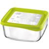 Bormioli Rocco 19x19 cm - Frigoverre Fun Contenitore Per Alimenti Quadrato In Vetro