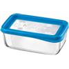 Bormioli Rocco 21x13 cm - Frigoverre Fun Contenitore Per Alimenti Rettangolare In Vetro