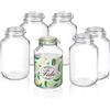Bormioli Rocco 400 cl - Fido Vasetto Ermetico Cilindrico In Vetro - Set 6 Pz