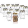 Bormioli Rocco 50 cl - Quattro Stagioni Vasetto - Set 12 Pz