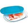 Bormioli Rocco Frigoverre Classic Contenitore Per Alimenti Piatto Ovale In Vetro