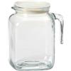 Bormioli Rocco 2 Litro - Frigoverre Classic Caraffa In Vetro Con Chiusura Ermetica