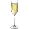 Bormioli Luigi 20 cl - Vinea Calice Flute in Vetro - Set 6 Pezzi