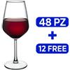 Pasabahce 49 cl - Allegra Calice Vino Rosso Cabernet in Vetro - Set 60 Pezzi