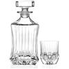 RCR Cristalleria Italiana Adagio Set Whisky in Vetro Cristallino - Set 7 Pezzi
