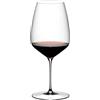 Riedel 82.9 cl - Veloce Calice Vino Rosso Cabernet Merlot in Vetro - Set 2 Pezzi