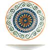 Saturnia 28 cm - Capri Piatto Fondo In Porcellana - Set 6 Pz