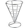Ilsa 10 cm - Mini Cestello Porta Snack Conico In Acciaio Inox 18/10
