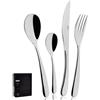 Abert Clever Servizio Posate In Acciaio Inox - Set 24 Pz