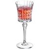 Cristal D'Arques 19 cl - Lady Diamond Calice Vino Bianco in Vetro - Set 6 Pezzi