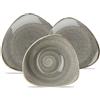 Churchill Stonecast Servizio Piatti Triangolare In Porcellana Vetrificata - Set 12 Pz