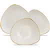Churchill Stonecast Servizio Piatti Triangolare In Porcellana Vetrificata - Set 12 Pz