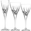 RCR Cristalleria Italiana Trix Set Calici in Vetro - Set 18 Pezzi