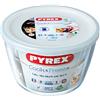Pyrex Cook & Freeze Contenitore Per Alimenti Rotondo In Vetro Borosilicato
