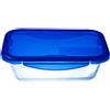 Pyrex Cook & Go Contenitore Per Alimenti Ermetico Rettangolare In Vetro Borosilicato