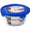 Pyrex Cook & Go Contenitore Per Alimenti Ermetico Rotondo In Vetro Borosilicato