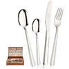 Pintinox Aida Servizio Posate In Acciaio Inox - Set 75 Pz