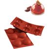Silikomart 6 Forme Classic Stampo Semisfera In Silicone
