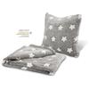 Römer Wellness Set Copripiumino e federe, Poliestere, Antracite, 45 x 45 x 25 cm