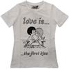 Gaelle Maglietta Limited Edition Love Is T-Shirt Donna Cotone Bianco M