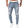 Generic Jeans da uomo in cotone elasticizzato Baggy: jeans da uomo, leggeri e regolari, pantaloni sportivi dritti da uomo, taglio classico, pantaloni da jogging in denim, pantaloni capri comodi per il tempo