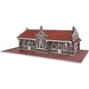 Cornerstone Walthers Cornerstone Brick Mission Style Depot Treno