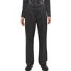 MUSTANG Pleated Women Chino Jeans, Small Granddad Check 12334, 27W / 32L Donna