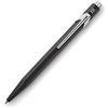 Caran d'Ache Caran d-Ache 849.009 - Penna a sfera retrattile a clip, colore: blu, nero, argento, alluminio, esagonale, 1 pezzo