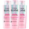 l'oreal 3 FLACONI L'OREAL AA736601 SHAMPOO PER CAPELLI SPENTI E POROSI GLYCOLIC GLOSS 200ML