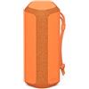 Sony SRS-XE200 Speaker portatile Bluetooth wireless con campo sonoro ampio e cinturino da polso impermeabile, antiurto, durata della batteria 16 o